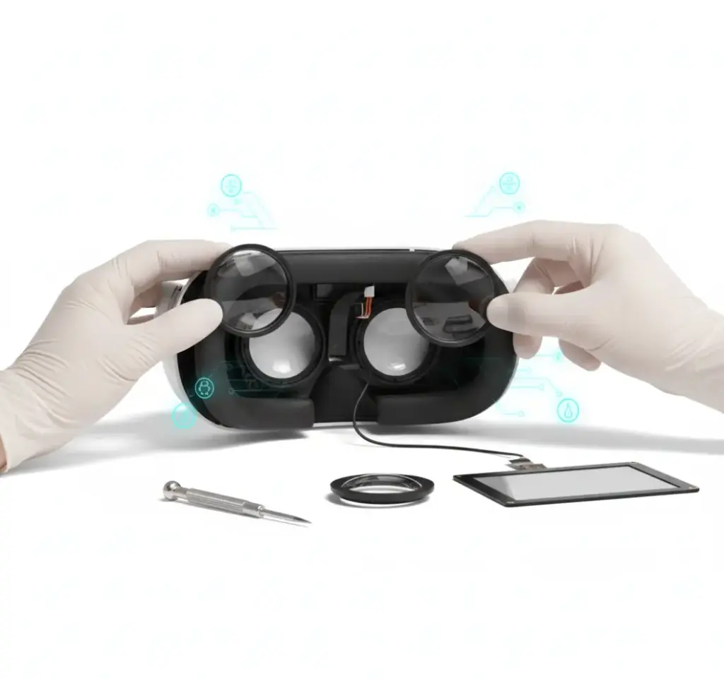 Wymiana Ekranu LCD i Soczewek - Meta Quest 2