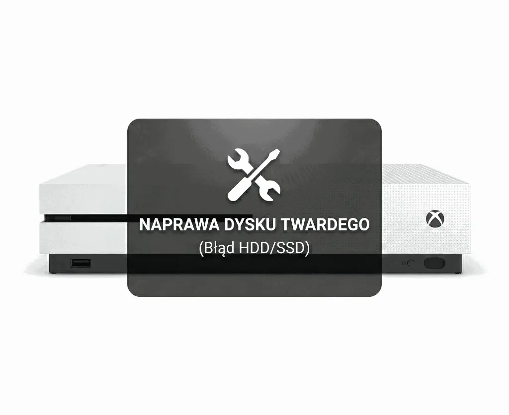 Naprawa Dysku Twardego (Błąd HDD/SSD) - Xbox One S