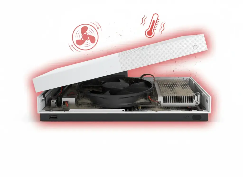 Pełny Serwis (Głośny Wentylator / Przegrzewanie) - Xbox One S