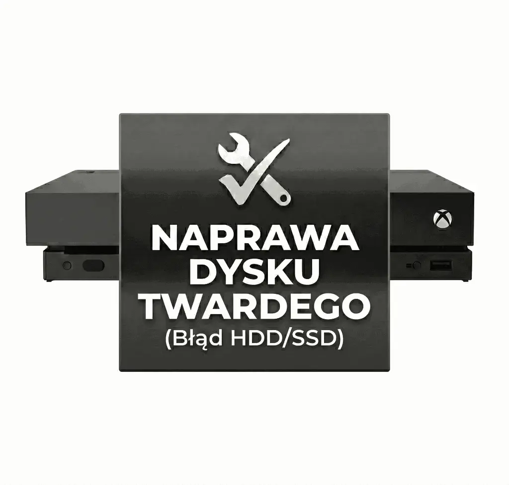 Naprawa Dysku Twardego (Błąd HDD/SSD) - Xbox One X
