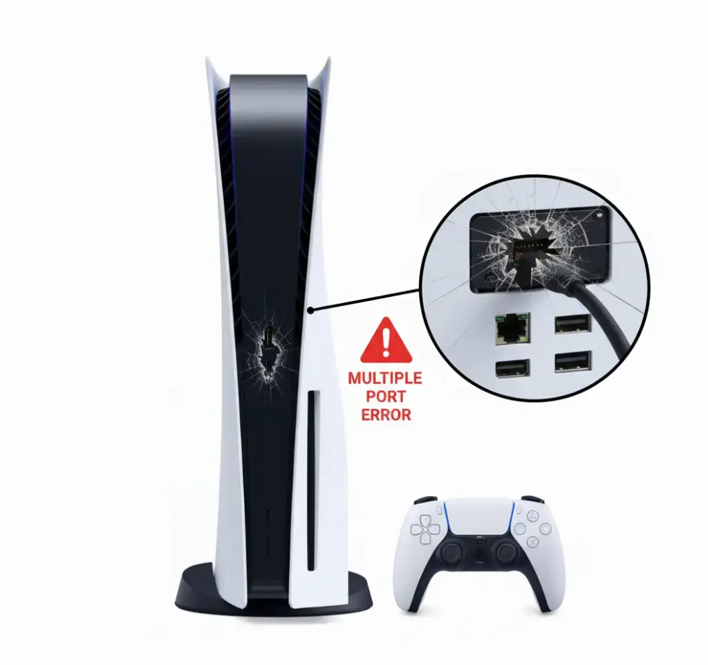 Naprawa Portów (USB, USB-c, Sieciowy) - Sony PS5