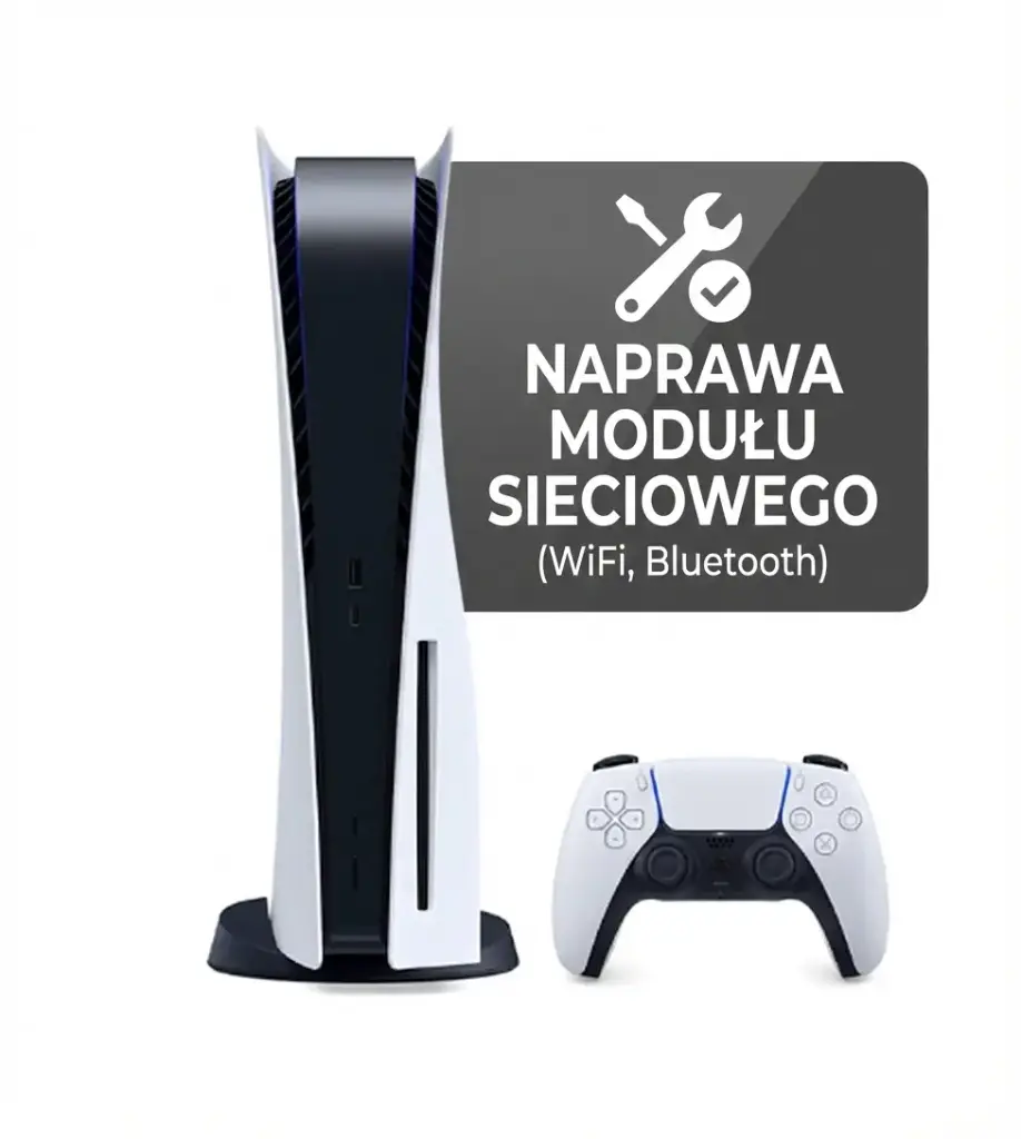 Naprawa Modułu Sieciowego (WiFi, Bluetooth) - Sony PS5