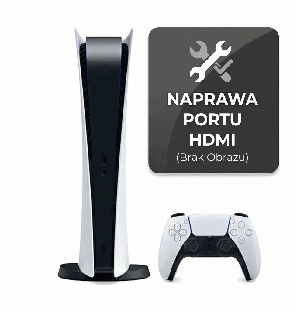 Naprawa Portu HDMI (Brak Obrazu) - Sony PS5 Digital
