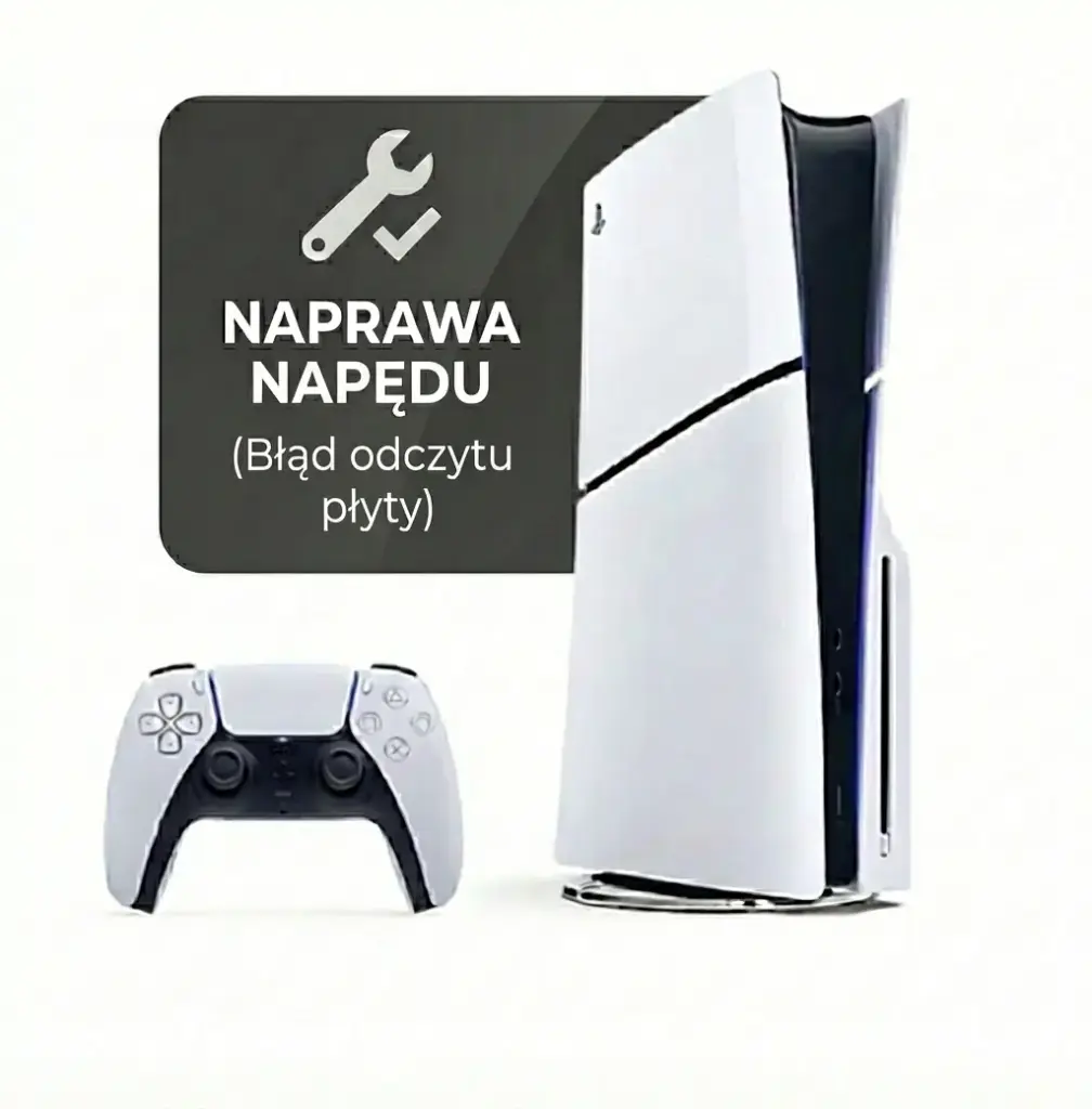 Naprawa Napędu (Błąd odczytu płyty) - Sony PS5 Slim