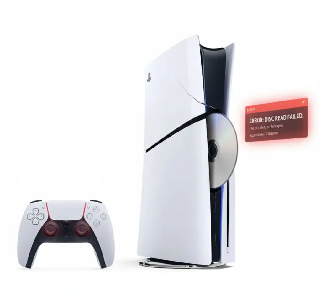 Naprawa Napędu (Błąd odczytu płyty) - Sony PS5 Slim