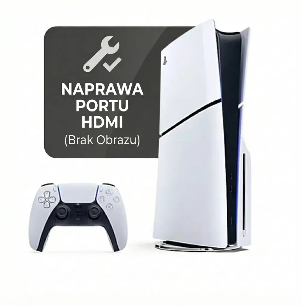 Naprawa Portu HDMI (Brak Obrazu) - Sony PS5 Slim