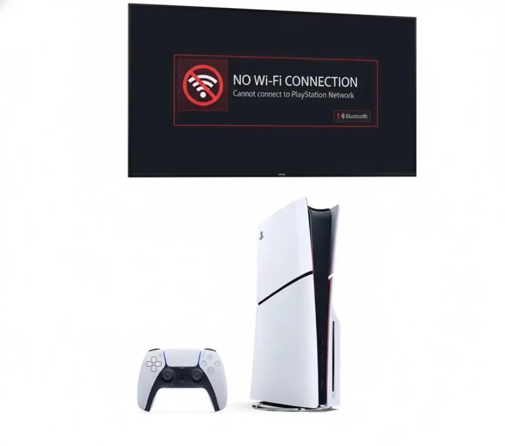 Naprawa Modułu Sieciowego (WiFi, Bluetooth) - Sony PS5 Slim