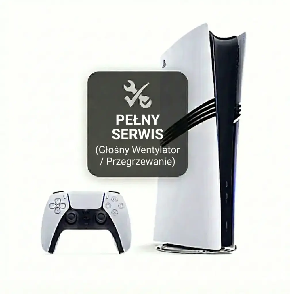 Pełny Serwis (Głośny Wentylator / Przegrzewanie) - Sony PS5 Pro