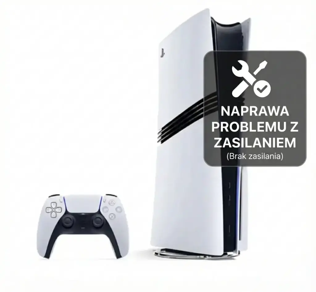 Naprawa problemu z zasilaniem (Brak zasilania) - Sony PS5 Pro