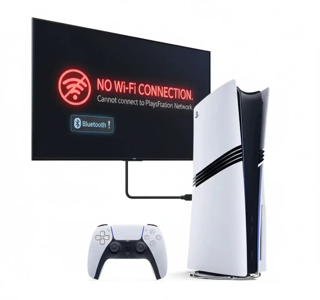 Naprawa Modułu Sieciowego (WiFi, Bluetooth) - Sony PS5 Pro