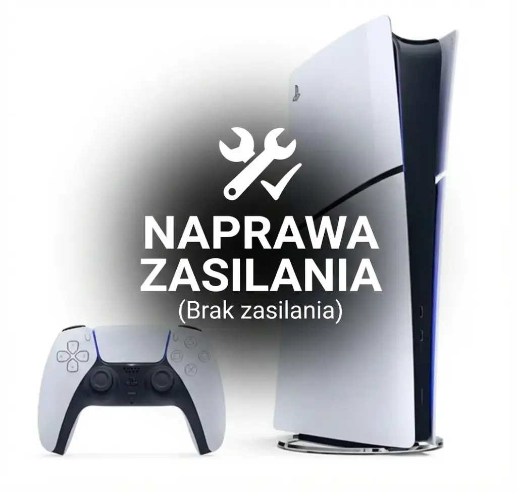 Naprawa problemu z zasilaniem (Brak zasilania) - Sony PS5 Slim Digital