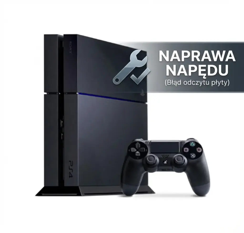 Naprawa Napędu (Błąd odczytu płyty) - Sony PS4