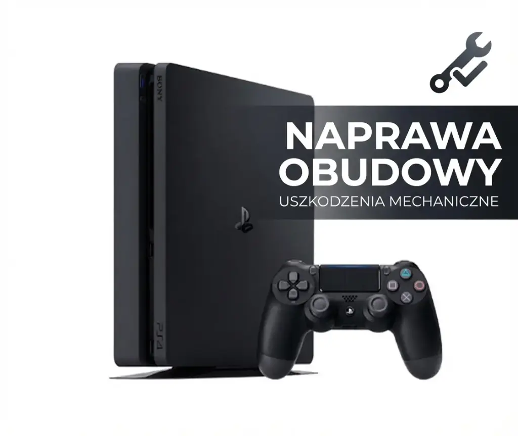 Naprawa Obudowy (Uszkodzenia Mechaniczne) - Sony PS4 Slim