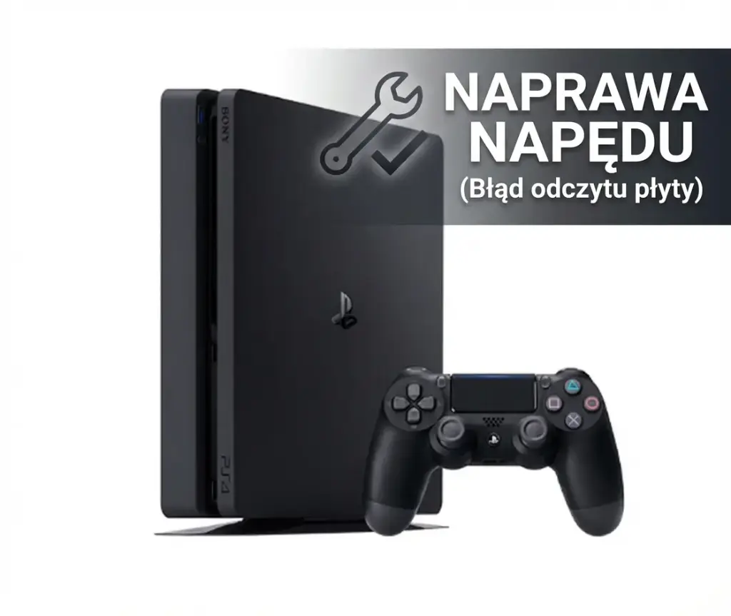 Naprawa Napędu (Błąd odczytu płyty) - Sony PS4 Slim