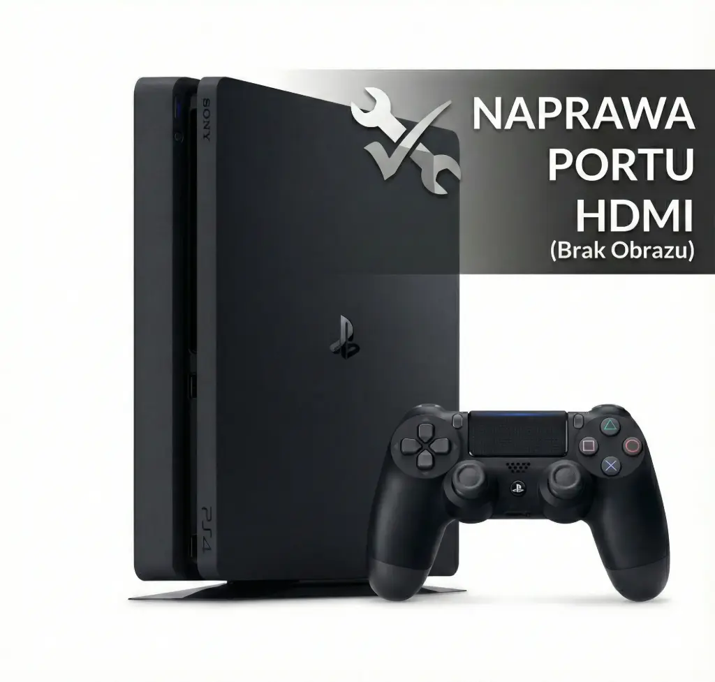 Naprawa Portu HDMI (Brak Obrazu) - Sony PS4 Slim