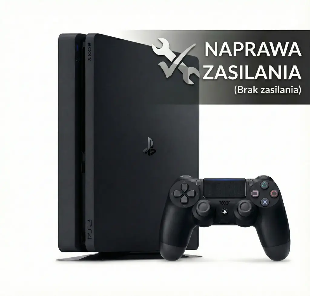 Naprawa problemu z zasilaniem (Brak zasilania) - Sony PS4 Slim