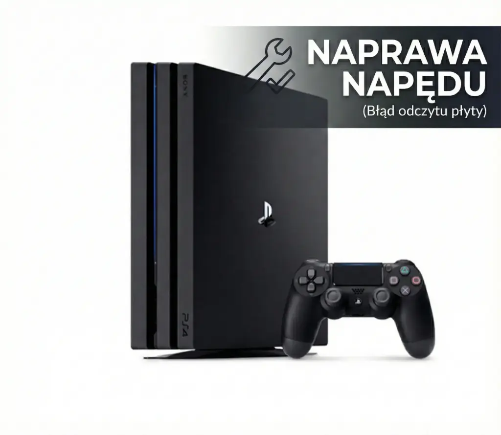 Naprawa Napędu (Błąd odczytu płyty) - Sony PS4 PRO
