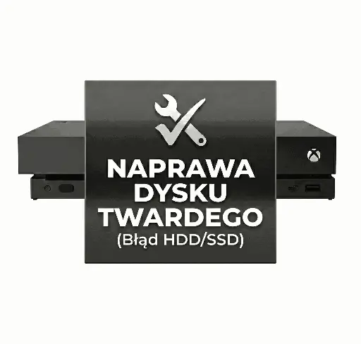 Naprawa Dysku Twardego (Błąd HDD/SSD) - Xbox One X