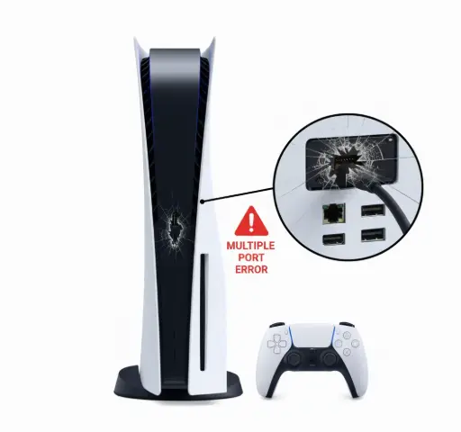 Naprawa Portów (USB, USB-c, Sieciowy) - Sony PS5