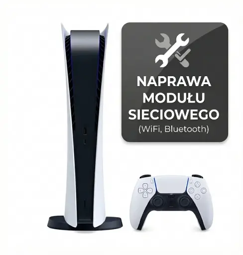 Naprawa Modułu Sieciowego (WiFi, Bluetooth) - Sony PS5 Digital