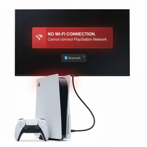 Naprawa Modułu Sieciowego (WiFi, Bluetooth) - Sony PS5 Digital