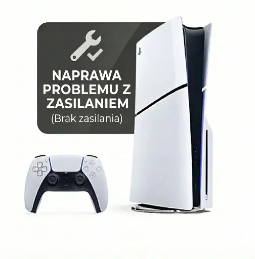 Naprawa problemu z zasilaniem (Brak zasilania) - Sony PS5 Slim