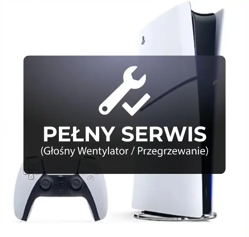 Pełny Serwis (Głośny Wentylator / Przegrzewanie) - Sony PS5 Slim Digital