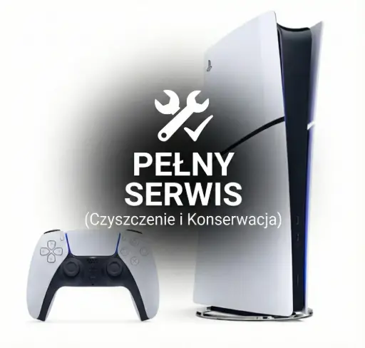 Pełny Serwis (Czyszczenie i Konserwacja) - Sony PS5 Slim Digital