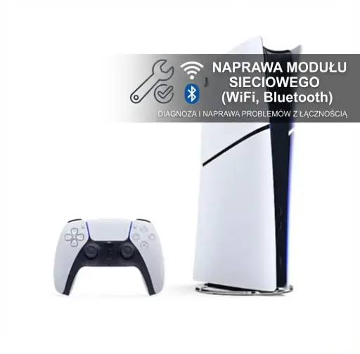 Naprawa Modułu Sieciowego (WiFi, Bluetooth) - Sony PS5 Slim Digital