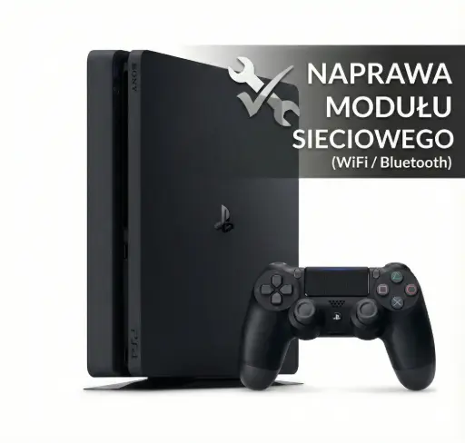 Naprawa Modułu Sieciowego (WiFi / Bluetooth) - Sony PS4 Slim