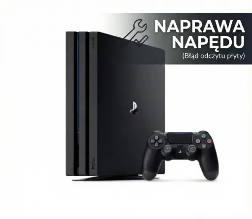 Naprawa Napędu (Błąd odczytu płyty) - Sony PS4 PRO