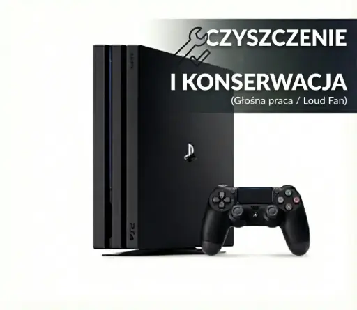 Czyszczenie i Konserwacja (Głośna praca) - Sony PS4 PRO
